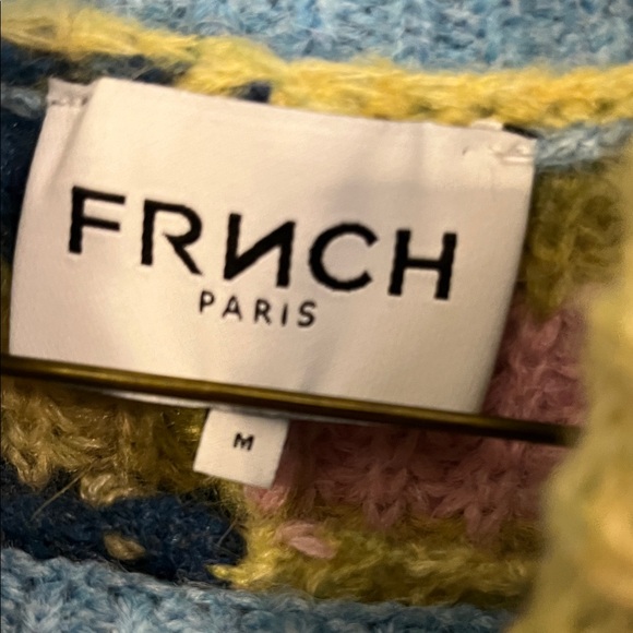 FRNCH Multicolor Striped Sweater Vest - Picture 3 of 3